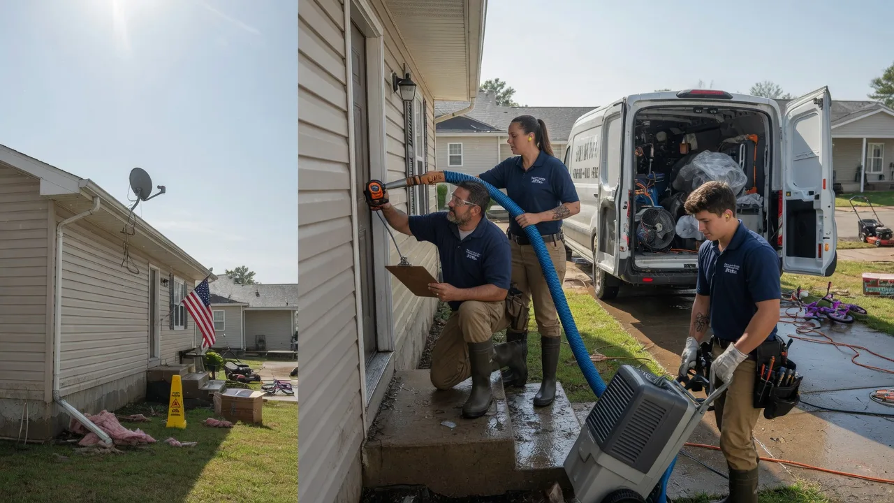 Ceiling Water Damage Restoration in Belmond, IA near me